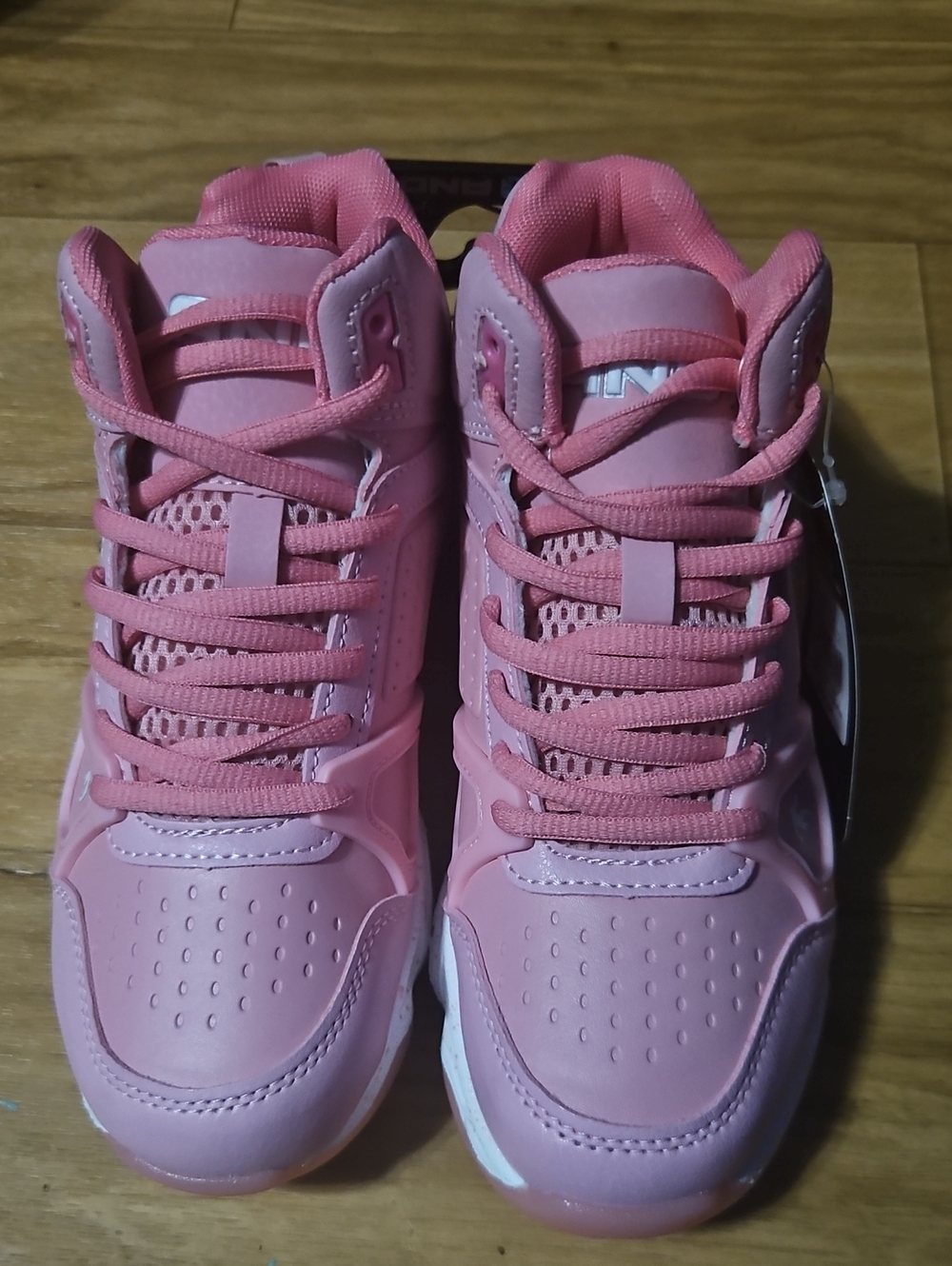 Girls Pink Athletic Sneakers - Casual Comfort